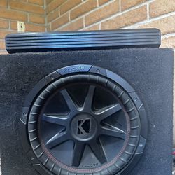 12 Kicker Sub & R500-1 Amplifier 