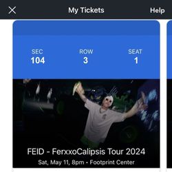 Feid FerxxoCalipsis Tour Saturday May11th 