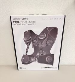 NEW Woojer Vest 4 High-Fidelity Haptics - for VR, Games, Music, Movies, and Wellness