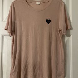 Garage Good Vibes Black Heart Top Shirt Silky Soft