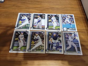 Dodger rookies Dalton Rush,  Roki Sasaki,  Hyeseong Kim RC.  Mookie and ohtani with will smith