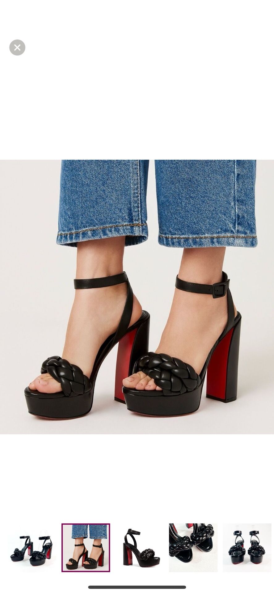 Christian Louboutin Movida Brio Platform Pump (EU Size 39)