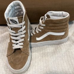Vans Sk8-hi Camel-colored Sz 8.5