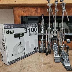 New DW 5-piece 3000 Series Hardware Pack with DW 3000 Throne