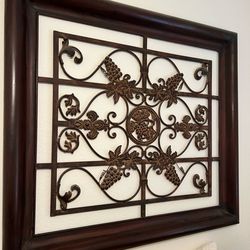 Large metal wall decor