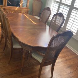 Table And China Set