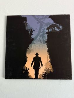 Indiana Jones Canvas, shadow dark hues