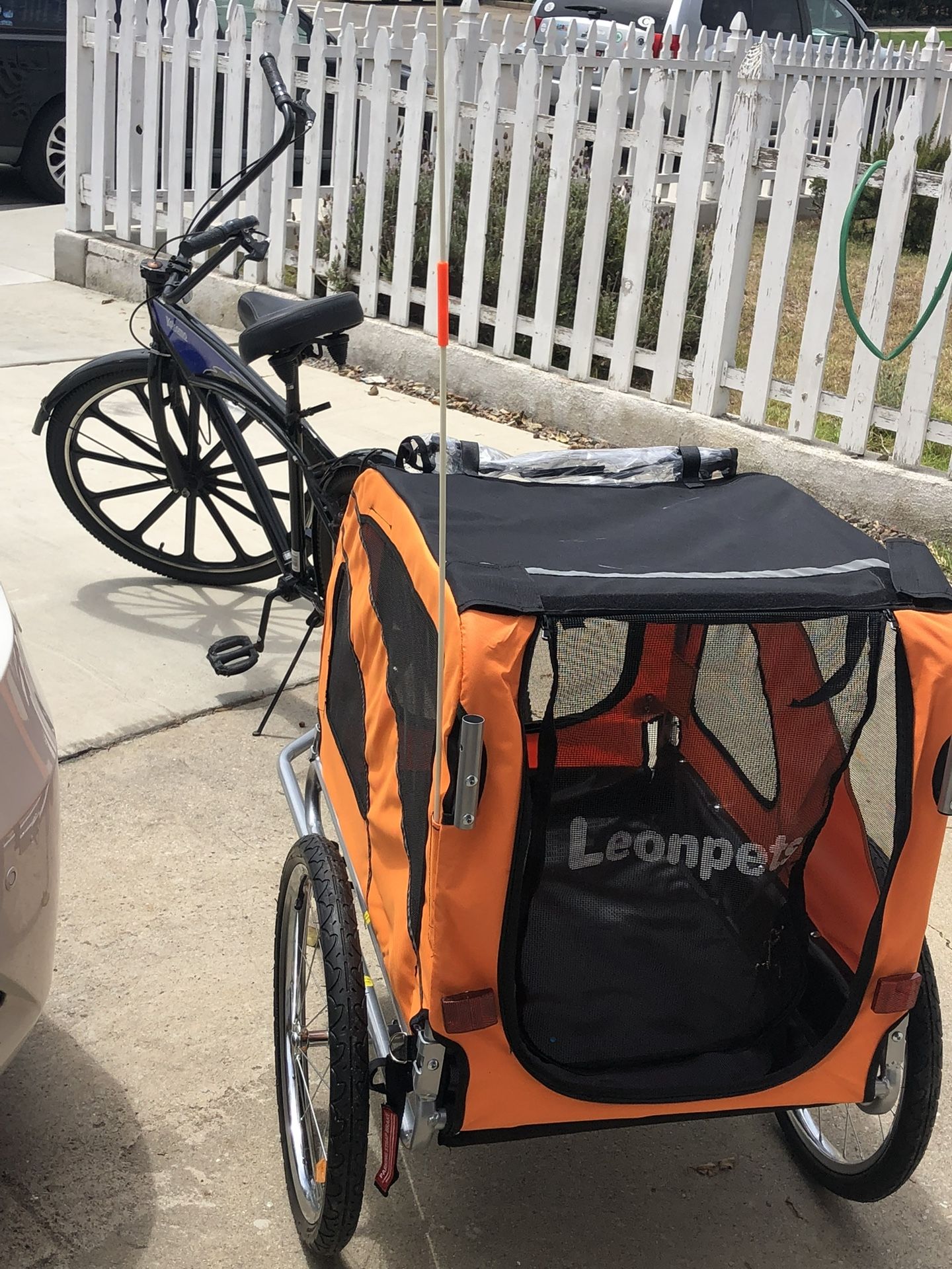 Leonpets bike online trailer