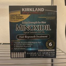 Unopened Minoxidil Hair Regrowth Treatment