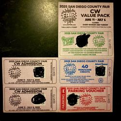 2025 County Fair Tickets 