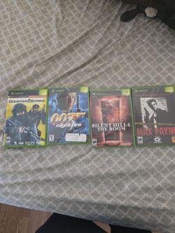4 Original Xbox Games Bundle read description please!