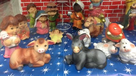 Nativity set