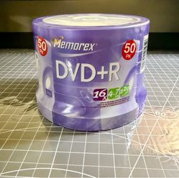 Blank DVD+R discs