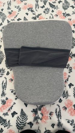 Gray Baby Lounger Pillow with Strap