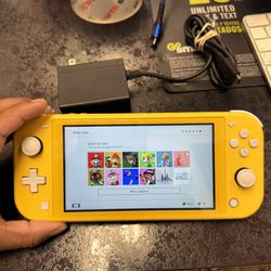 Nintendo Switch Lite With Game And Charger 
