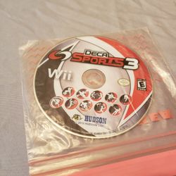 Loose Deca Sports 3 For Wii