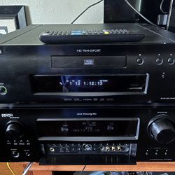 Receiver Denon High End Stereo Equipment Receiver And Blu-ray Player MAKE AN OFFER!!