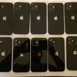 Lot of 10 iPhone 12 64GB good condition carrier unlocked 