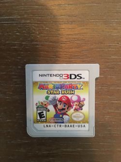 Nintendo 3ds Mario party star rush