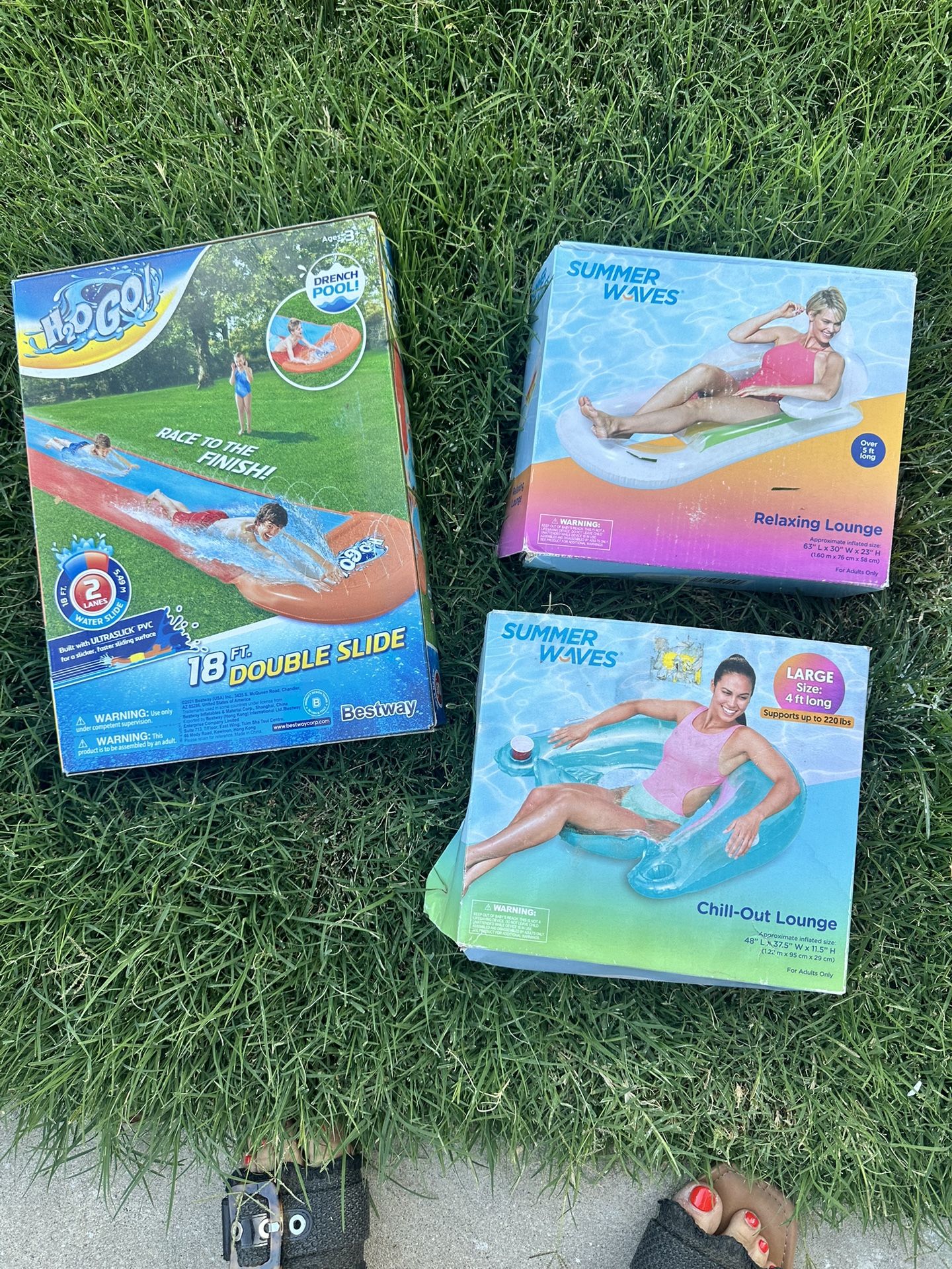 Summer Loungers And Slides