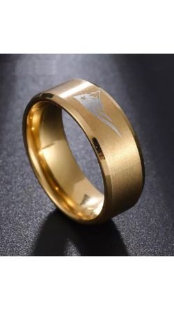 Gold New England Patriots Ring