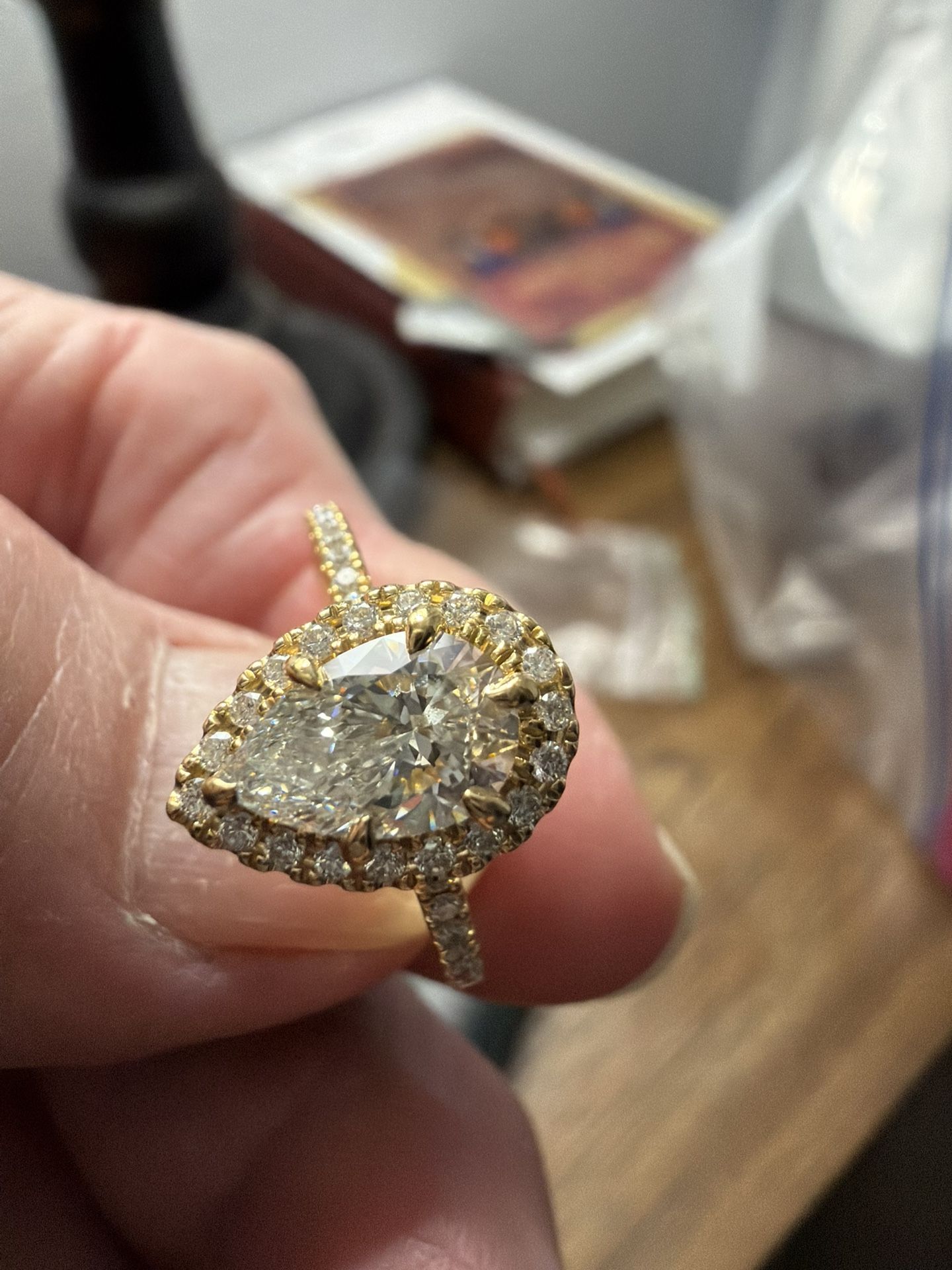 Diamond Ring SIZE 7.5