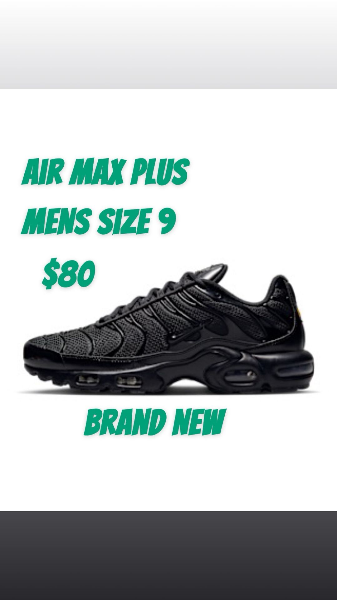 Nike Air Max Plus TN Brand New Size 10 Retro Huarache 90 95 97