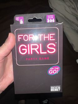 For the girls card game