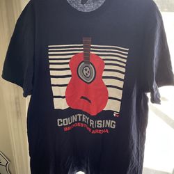 Men’s Country Rising Tee Shirt. Hurricane  Benefits Concert . 2017