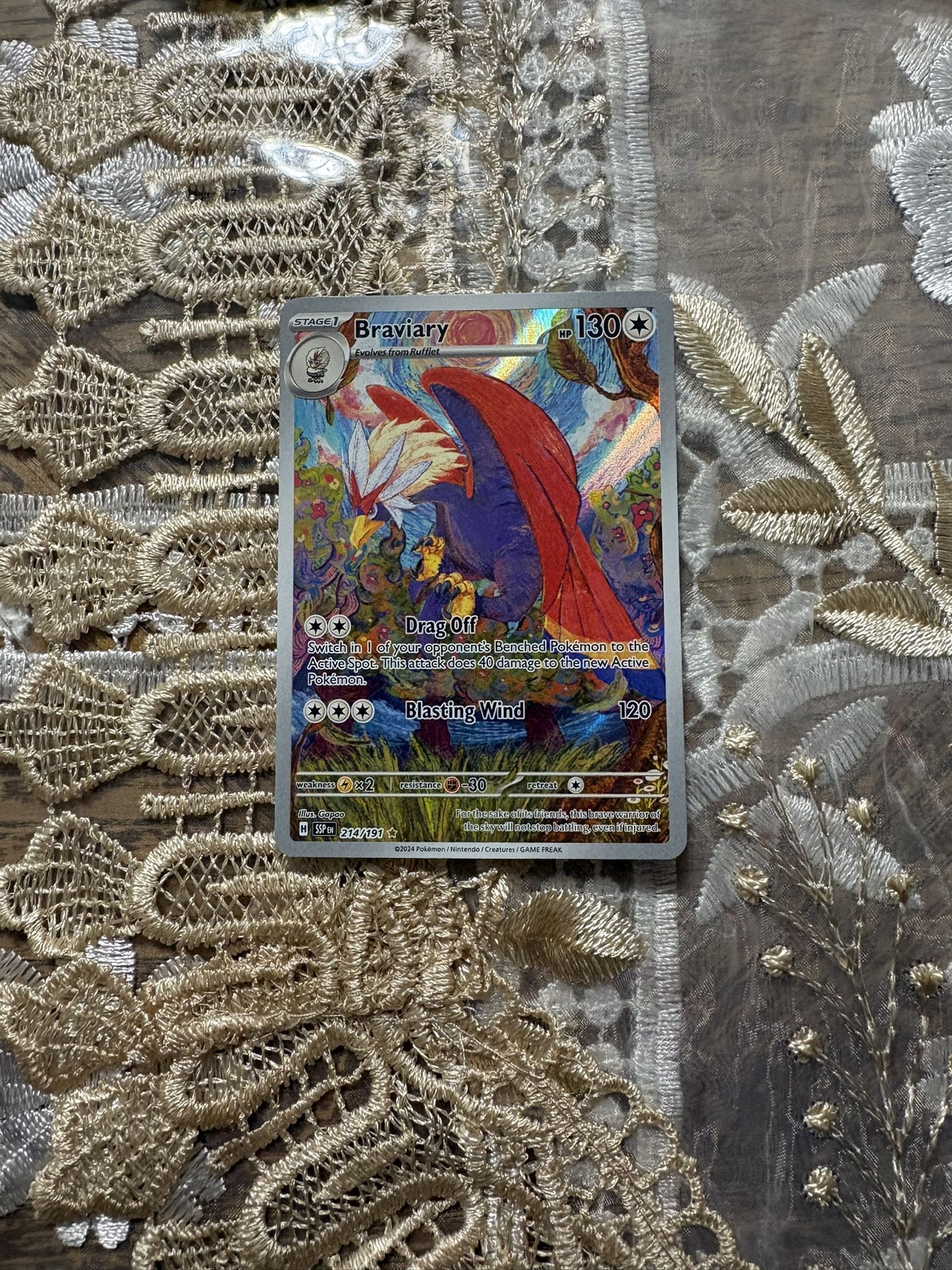 Braviary Pokèmon Card