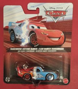 Disney Pixar Cars,  "Transforming Lightning Mcqueen",  VHTF