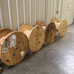 Wooden Cable Spools! 30 Each Spool! 