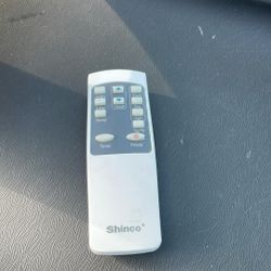 Shinco SPF2-08C Portable Air Conditioner Remote Control OEM