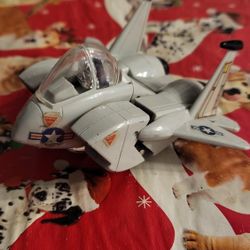 Vintage 1984 GK Scramble Egg F-16 Fighter Jet Action Figure