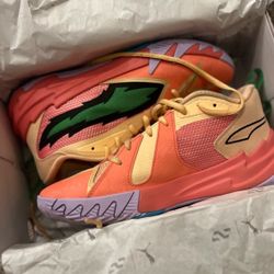 Puma Mens Sz 8.5 SCOOT 1 Passionfruit Basketball Shoes