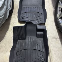 Weathertech Mats Front In Black