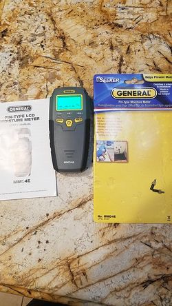 General pin type LCD moisture meter