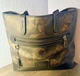 Coach Men’s Academy Tote Camo Print