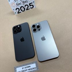 Apple IPhone 15 Pro Max 5G - Only $5 Today Pay The Rest Later! 