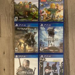 6 PS4 Games