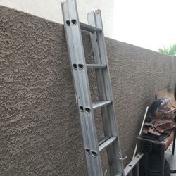 ladder..1- extension ladder 7 ft tall,extends to 14ft..$20