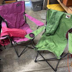 Glaciers Edge camp chairs