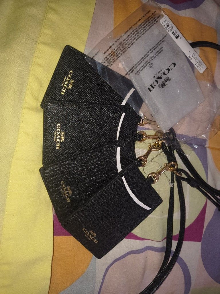 COACH 2 CC Sleeves Lanyard
