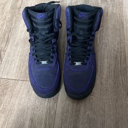 Nike Air Force 1 High/ Black Court Purple