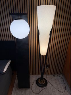 Vintage Modeline floor lamps