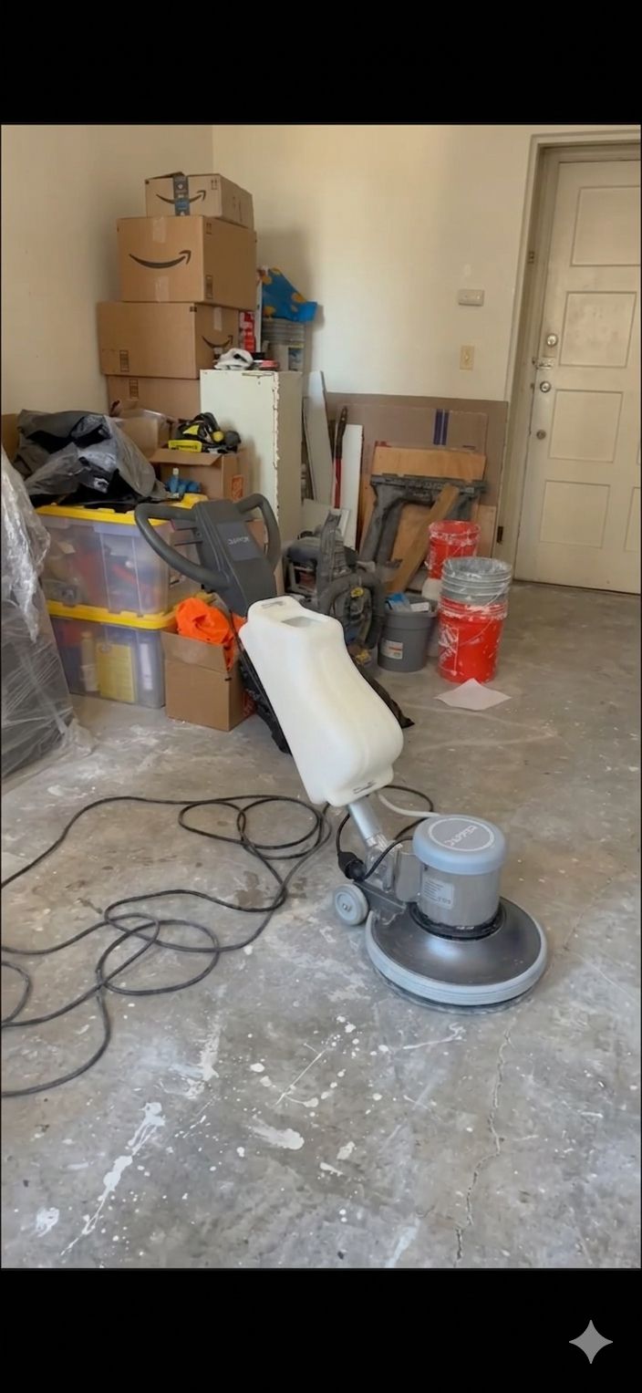 17” Heavy-Duty Floor Buffer Polisher Machine –