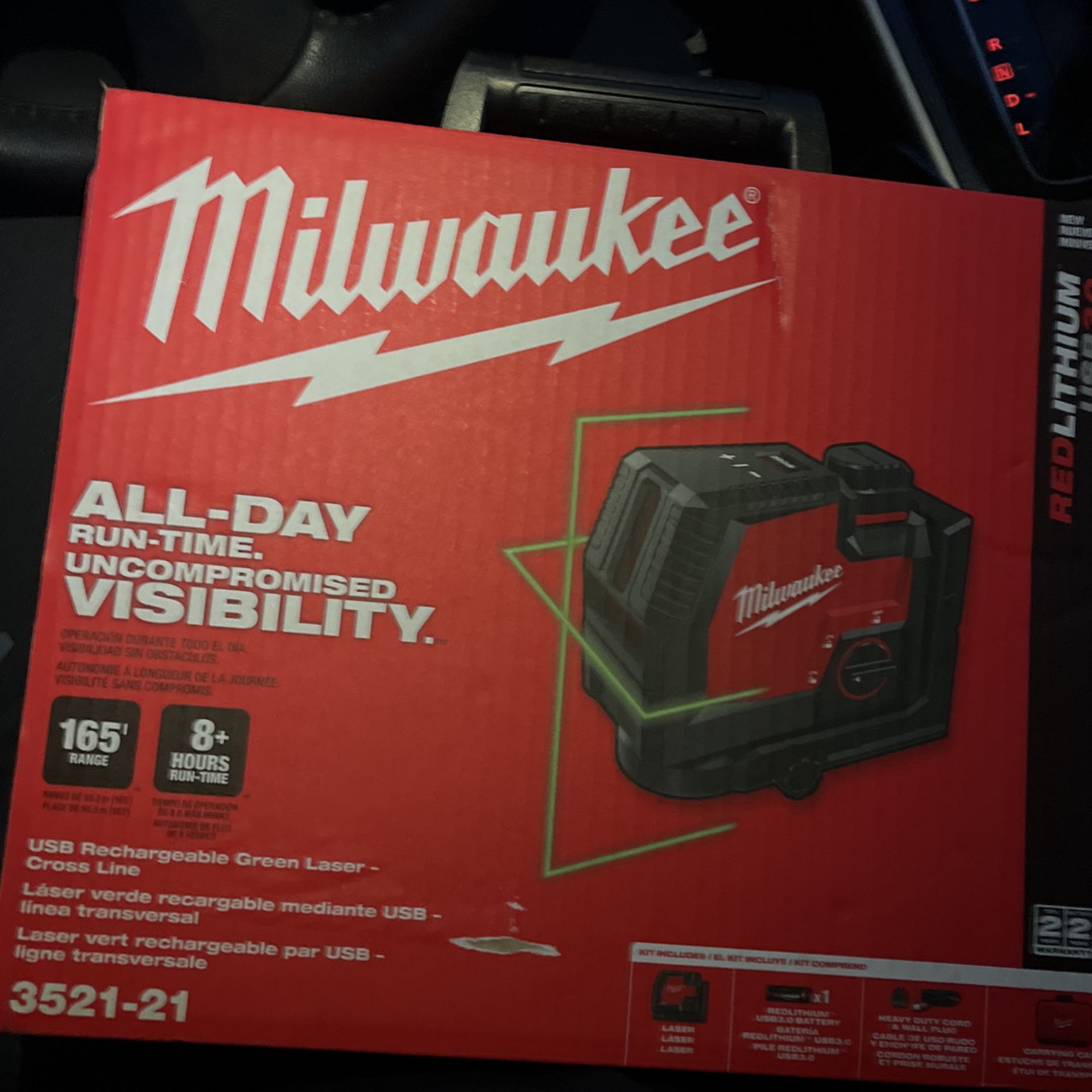 Milwaukee M18 Laser With Battery And Charger 