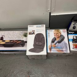 Brand New Home & Kitchen Bundle – Ninja, HoMedics, Electric Griddle, Smart Scale (NEW) 
