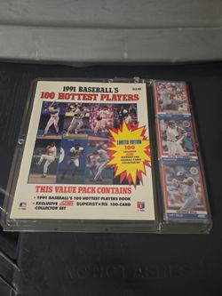 1991 100 Hottest Players Baseball cards