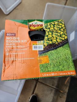 60ft No Dig edging kit black - 2 Available